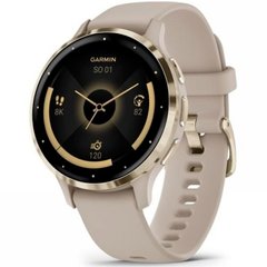 Garmin Venu 3S, French Gray + Soft Gold, GPS смарт-годинник 010-02785-02
