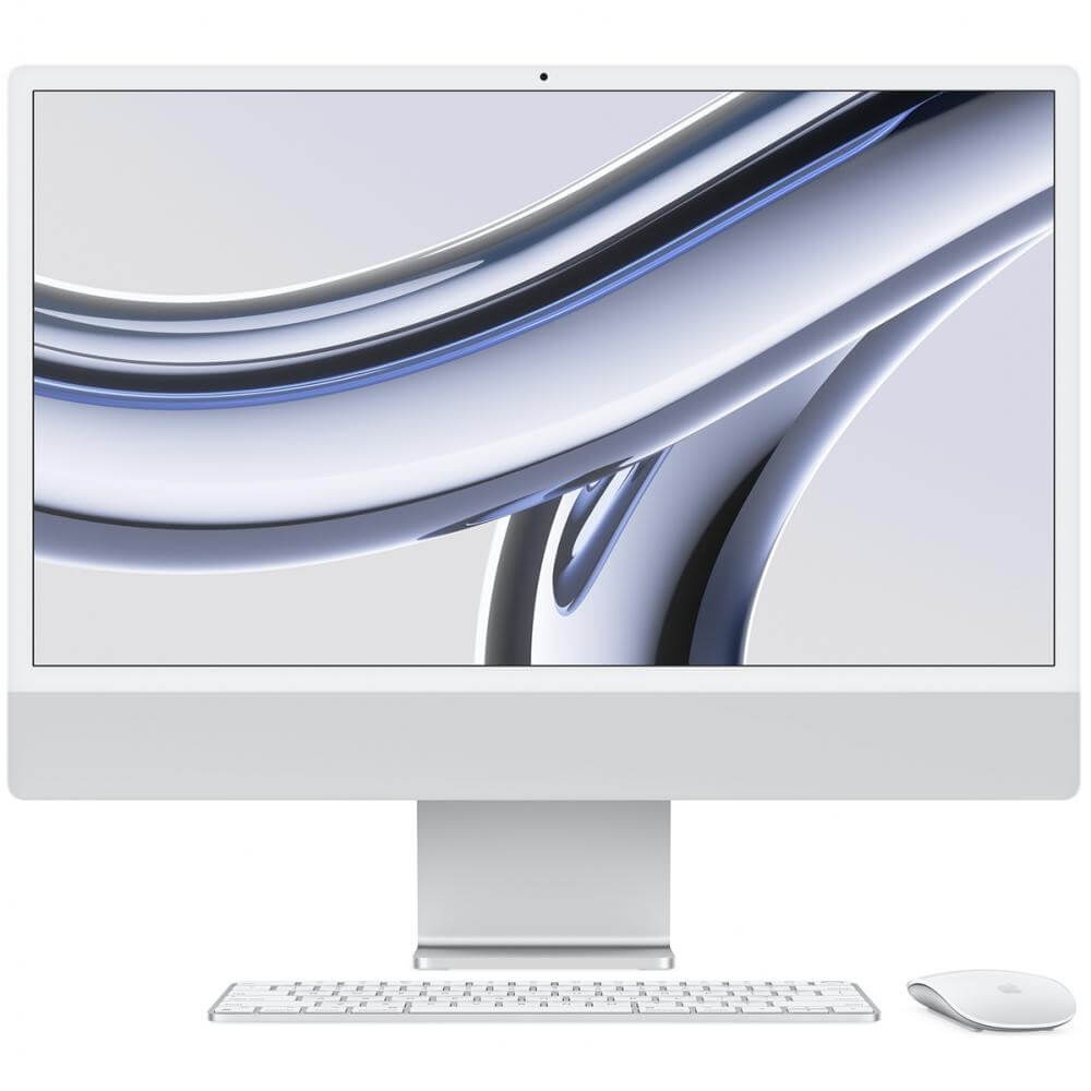 iMac 24 M3 8CPU/10GPU 8/256 Silver 2023 MQRJ3