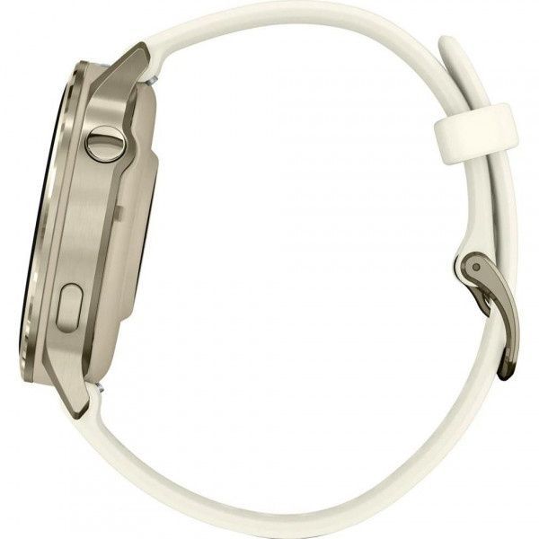 Garmin Venu 4 41 mm Lunar Gold with Bone Silicone Band (010-03013-00)