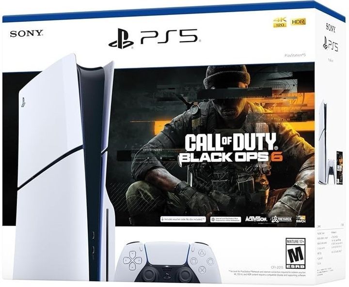 Стац. ігрю прист. Sony PS5 Slim Digital Edition 1TB CallofDuty: Black Ops 6 Bundle (1000049158)
