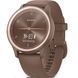 Garmin Vivomove Sport Cocoa Case and S. Band w. P. Gold Accents 010-02566-02