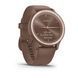 Garmin Vivomove Sport Cocoa Case and S. Band w. P. Gold Accents 010-02566-02