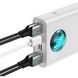 Зовнішній акумулятор (павербанк) Baseus Amblight Digital Display Quick Charge 65W 30000mAh White (PPLG-A02)