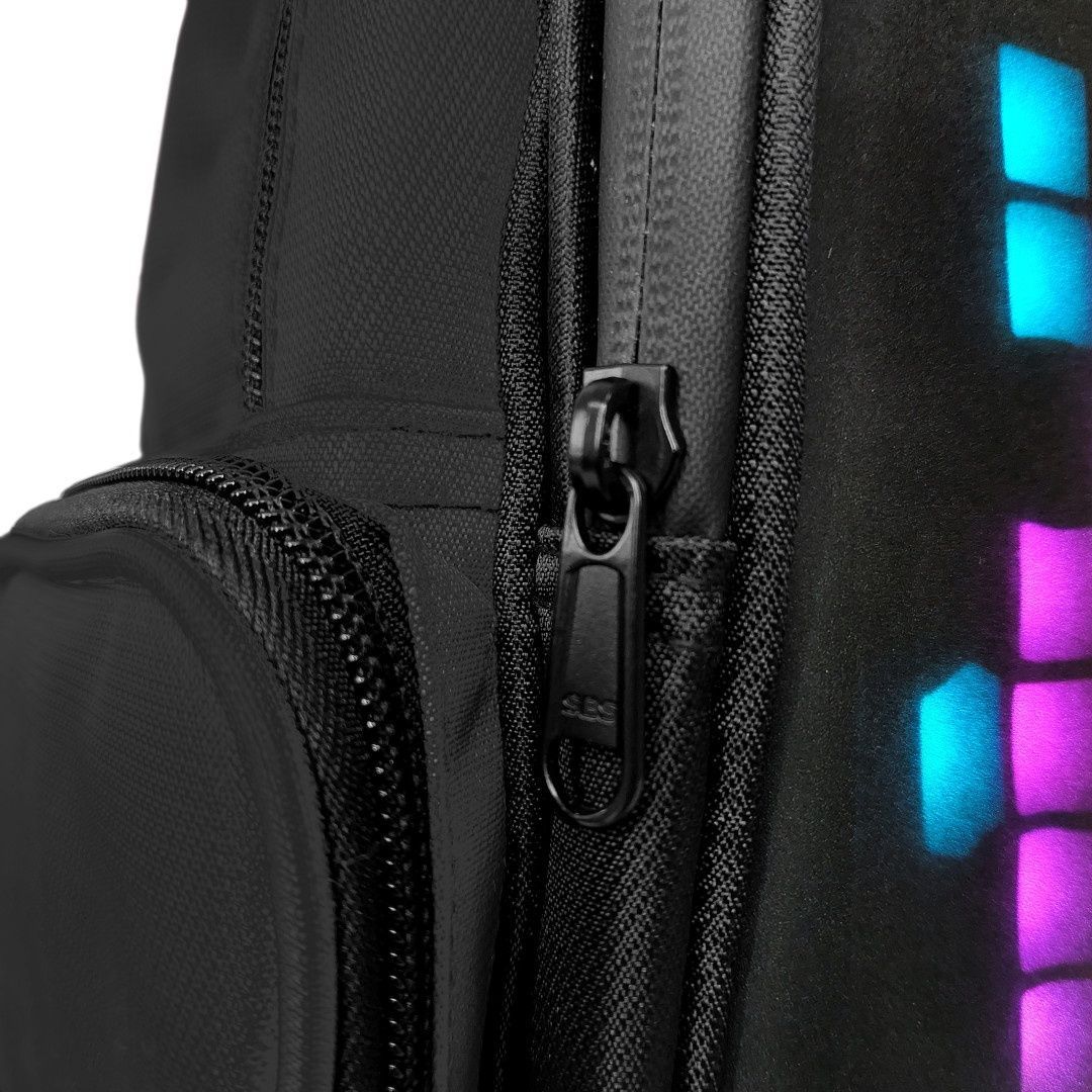 Рюкзак Sobi Pixel Kids SB9701 Black с LED экраном