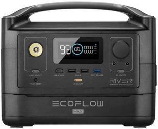 Зарядна станція EcoFlow RIVER Max (EFRIVER600MAX-EU, PB930425)