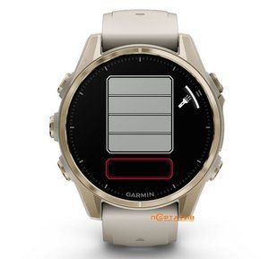 Garmin Fenix 8 43mm AMOLED Sapphire Soft Gold w. Fog Gray/Dark Sandstone S. Band (010-02903-10/11)