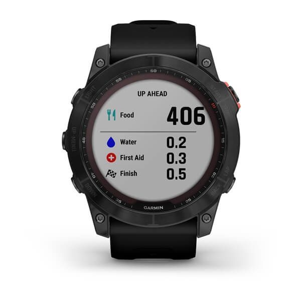 Garmin Fenix 7X Solar Slate Gray with Black Band 010-02541-00/01