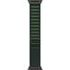 Apple Watch Ultra 2 Cellular 49mm Black Titan. Case w. Dark Green Alpine Loop - Small (MX4Q3)