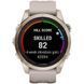 Garmin Fenix 7S Pro Sapphire Solar Edition, Soft Gold with Light Sand 010-02776-15