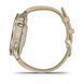 Garmin Venu 4 41 mm Lunar Gold with Light Sand Leather Band (010-03013-03)
