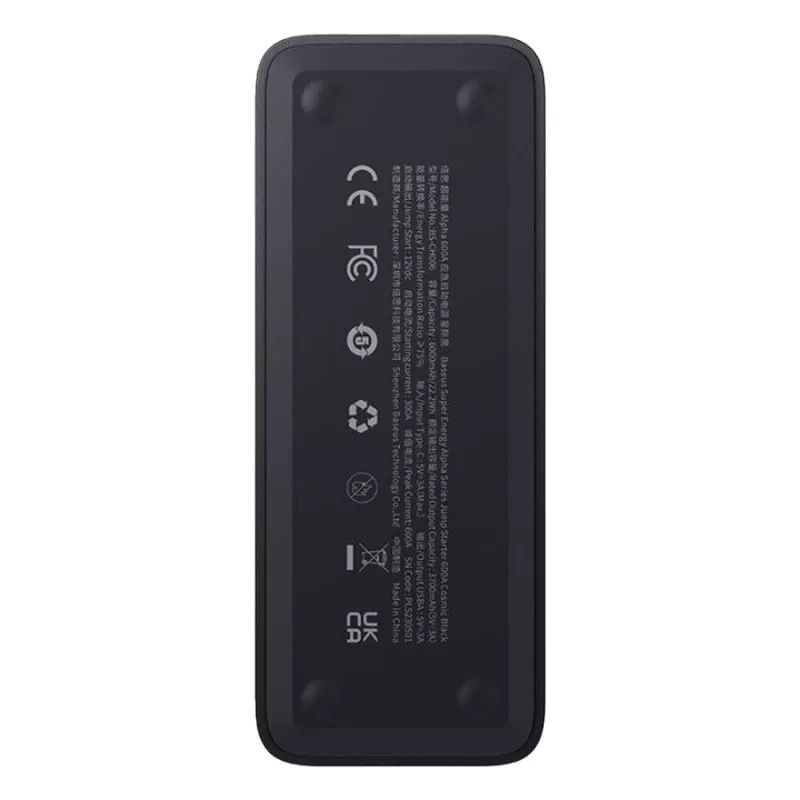 Автон-ий пуск. пристрій бустер Baseus Super Energy Alpha Series Jump Starter 600A (C00259200121-00)