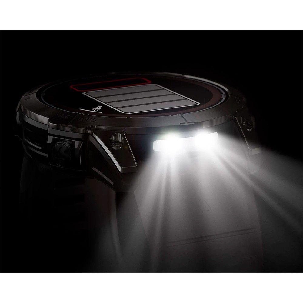 Garmin Fenix 7X Pro Sapphire Solar Edition, Carbon Gray Titanium with Vented 010-02778-30