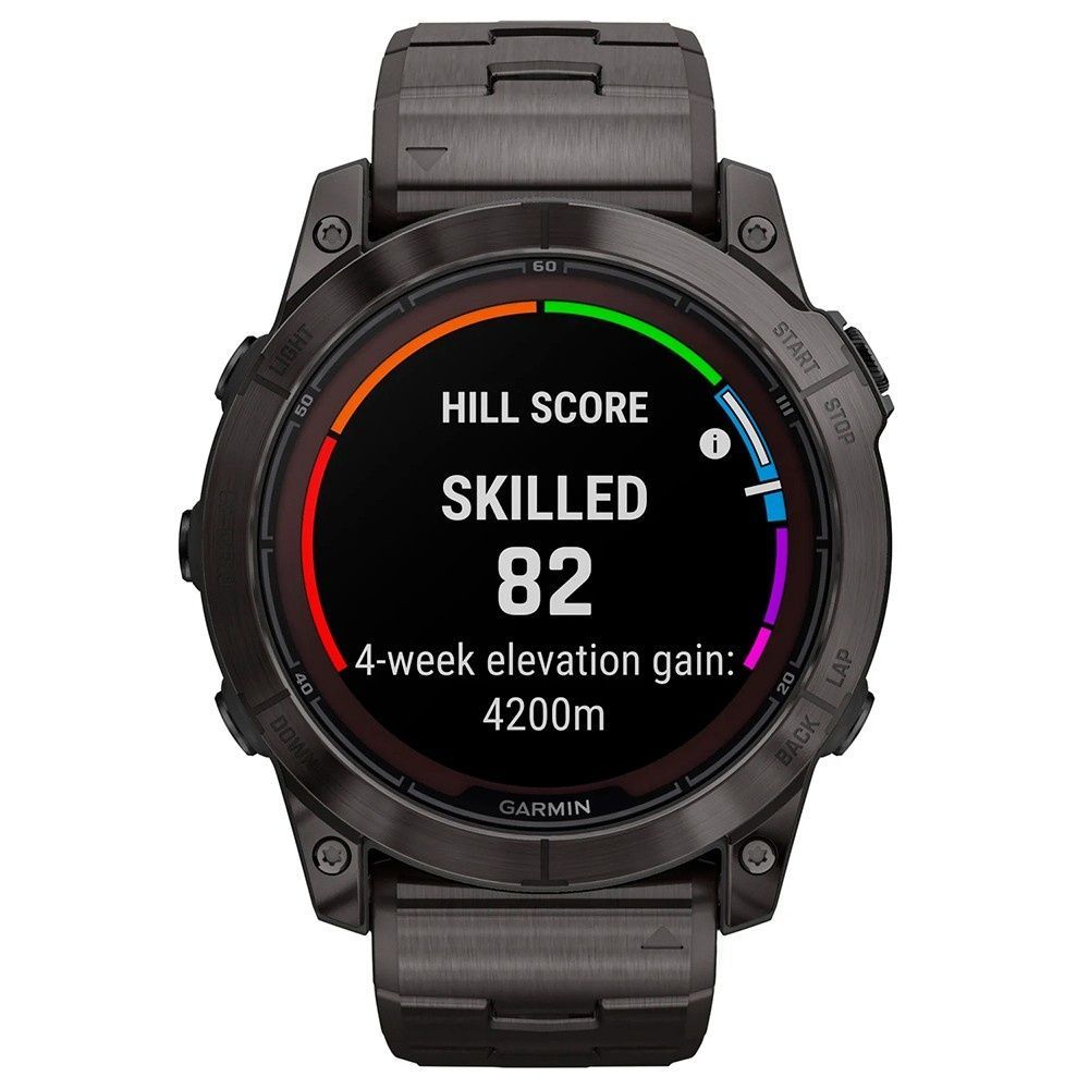 Garmin Fenix 7X Pro Sapphire Solar Edition, Carbon Gray Titanium with Vented 010-02778-30