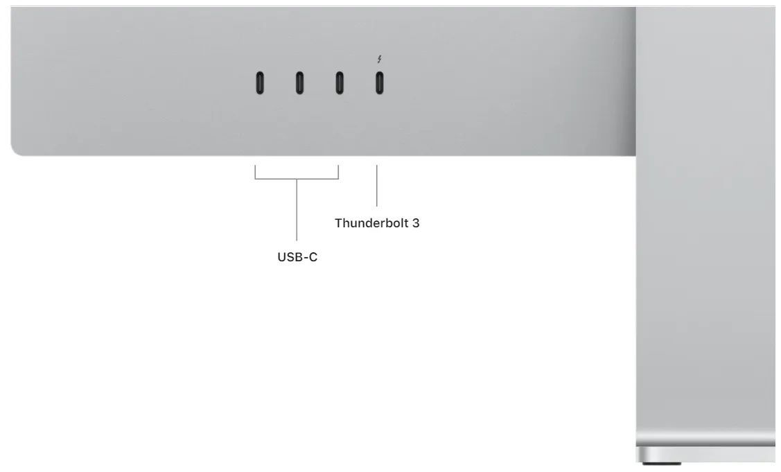 Монітор Apple Studio Display with VESA Mount Adapter (Standard Glass) (MMYQ3)