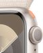 Apple Watch Series 9 45mm Starlight Aluminum Case with Starlight Sport Loop MR983