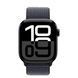 Apple Watch Series 10 46mm Jet Black Aluminum Case w. Ink Sport Loop (MWWR3)
