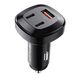 Автомобільний зарядний пристрій ACEFAST B3 66W(USB-C+USB-C+USB-A) three-port metal car charger AFB3B