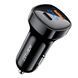 АЗП Acefast B4 Digital Display USB-C + USB-A 66w Black