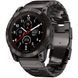 Garmin Fenix 7X Pro Sapphire Solar Edition, Carbon Gray Titanium with Vented 010-02778-30