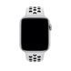 Ремешок Apple Watch 40mm Pure Platinum/Black Nike Sport Band S/M&M/L MX8D2