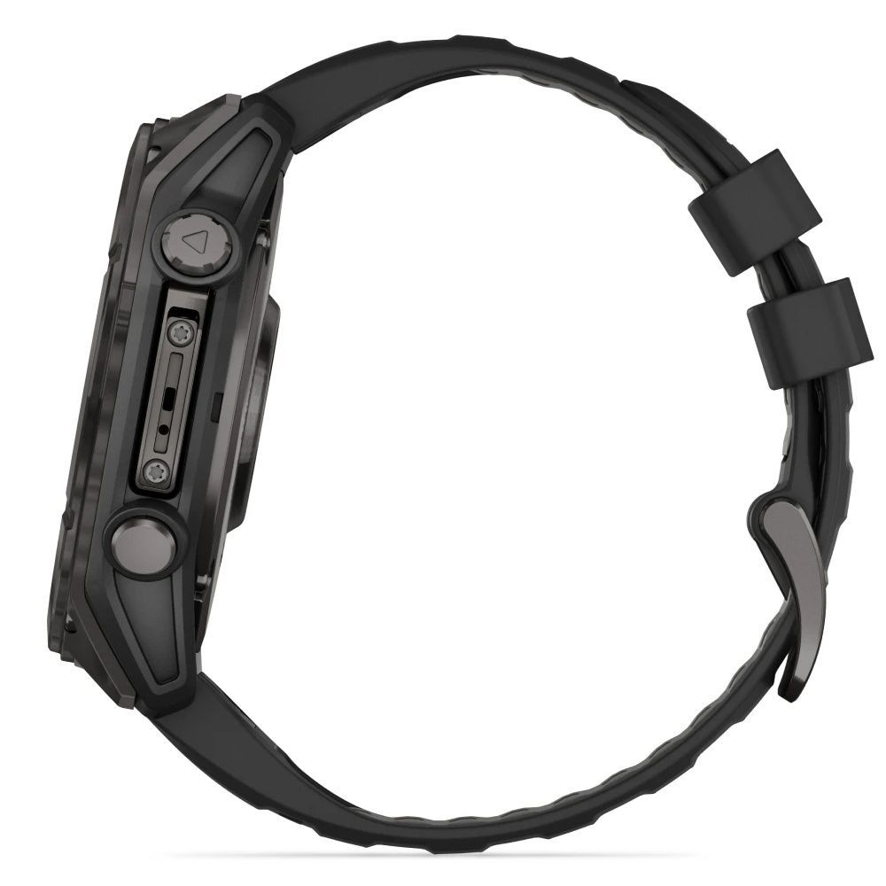 Garmin Fenix 8 51mm AMOLED Sapphire Carbon Gray DLC Titanium Black/Pebble Gray Ban (010-02905-20/21)