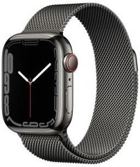 7 41mm Graphite Stainless Steel with Graphite Milanese Loop MKHK3
