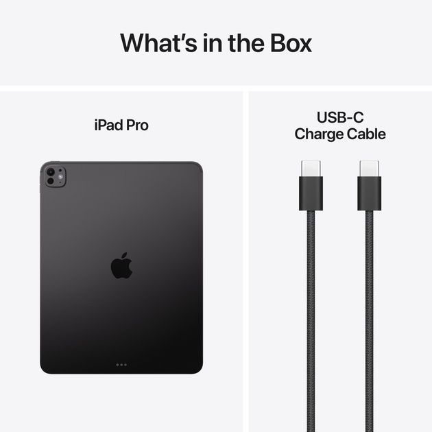 Планшет iPad Pro 13 2025 Wi-Fi 256GB Space Black (MDYJ4)