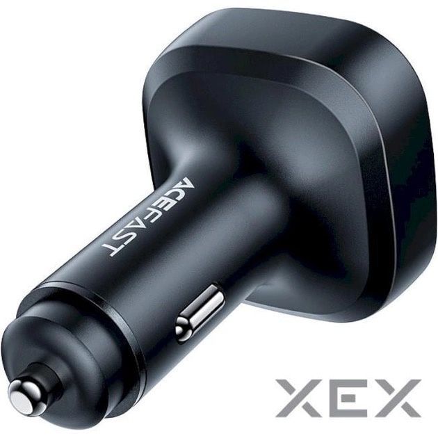АЗП Acefast B5 2xUSB-C + USB-A 101w Black