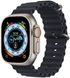 Apple Watch Ultra GPS + Cellular 49mm Titanium Case with Midnight Ocean Band MQET3/MQFK3