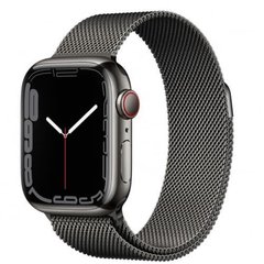 7 41mm Graphite Stainless Steel with Graphite Milanese Loop MKJ23