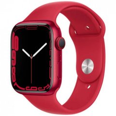 7 41mm Product Red Aluminum Case With Product Red Braided Solo Loop MKNJ3