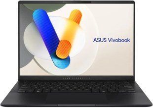 Ноутбук Asus VivoBook S14 OLED (M5406UA-PP027) 14" Free DOS, чорний