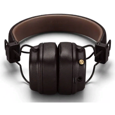 Наушники с микрофоном Marshall Major IV Brown 1006127