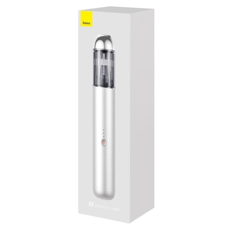 Baseus A3 Car Vacuum Cleaner Silver (CRXCQA3-0S)