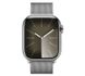 Apple Watch Series 9 Cellular 41mm Silver S. Steel Case w. Silver Milanese Loop MRJ43