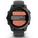 Garmin Fenix E 47mm AMOLED Slate Gray Steel with Black Silicone Band (010-03025-03/01)