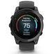 Garmin Fenix E 47mm AMOLED Slate Gray Steel with Black Silicone Band (010-03025-03/01)