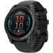Garmin Fenix E 47mm AMOLED Slate Gray Steel with Black Silicone Band (010-03025-03/01)