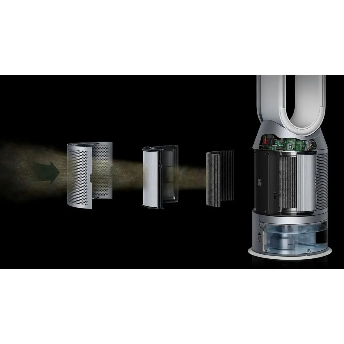 Очищувач повітря Dyson Purifier Humidify + Cool PH03 (White/Silver) (369095-01)