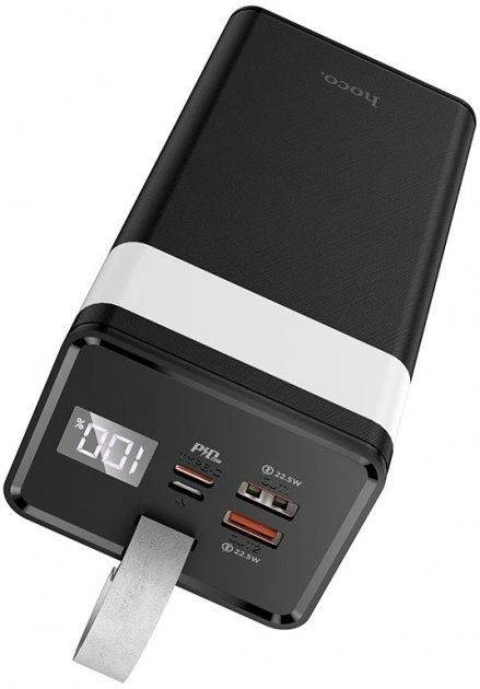 Зовнішній акумулятор (Power Bank) Hoco Power bank J86 Powermaster 40000mAh QC3.0 PD22,5W Black
