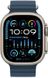 Apple Watch ULTRA 2 49mm Titanium Case with Blue Ocean Band MREG3