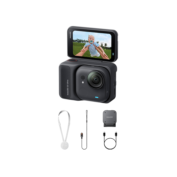 Екшн-камера Insta360 GO Ultra Midnight Black (CINSABEA/B)