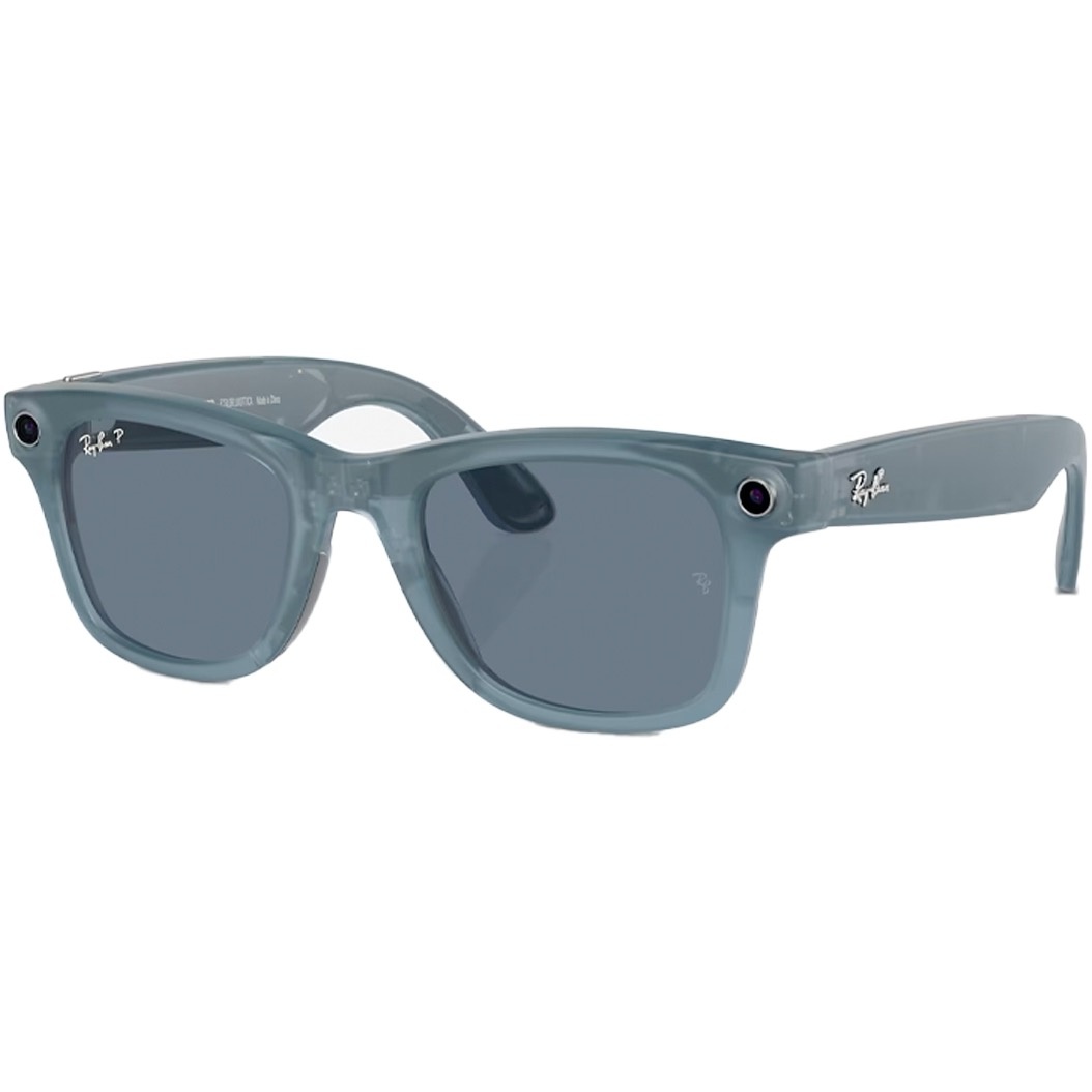 Смарт-окуляри Ray-Ban Meta Wayfarer Matte Jeans/Dusty Blue size L (RW4006 67552V 50-22)