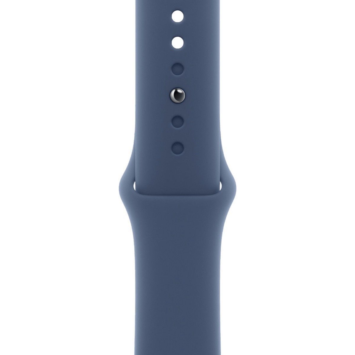 Apple Watch Series 10 46mm Silver Alu. Case w. Denim Sport Band - S/M (MWWL3)