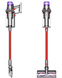 Вертикальний + ручний пилосос (2в1) Dyson Outsize Vacuum Nickel/Red 447922-01