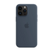 Silicone Case iPhone 14 Pro Max (1:1 original), Stormblue