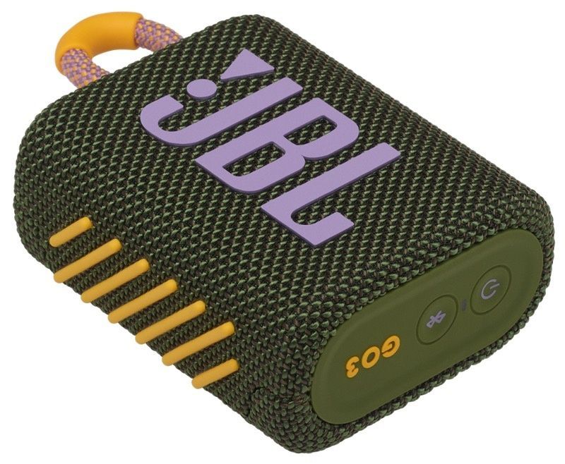 Портативна колонка JBL GO 3 Geen (JBLGO3GRN)