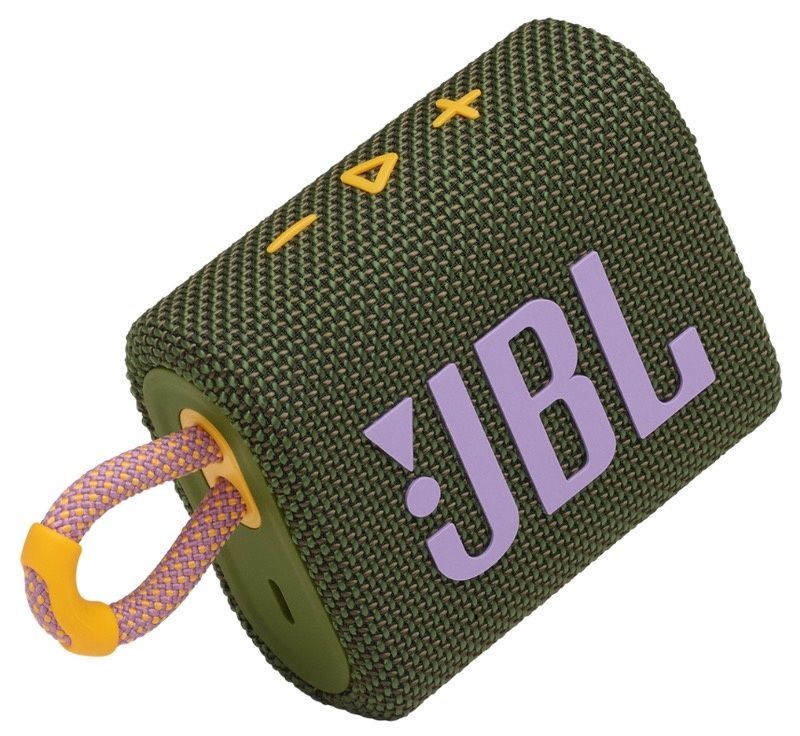 Портативна колонка JBL GO 3 Geen (JBLGO3GRN)