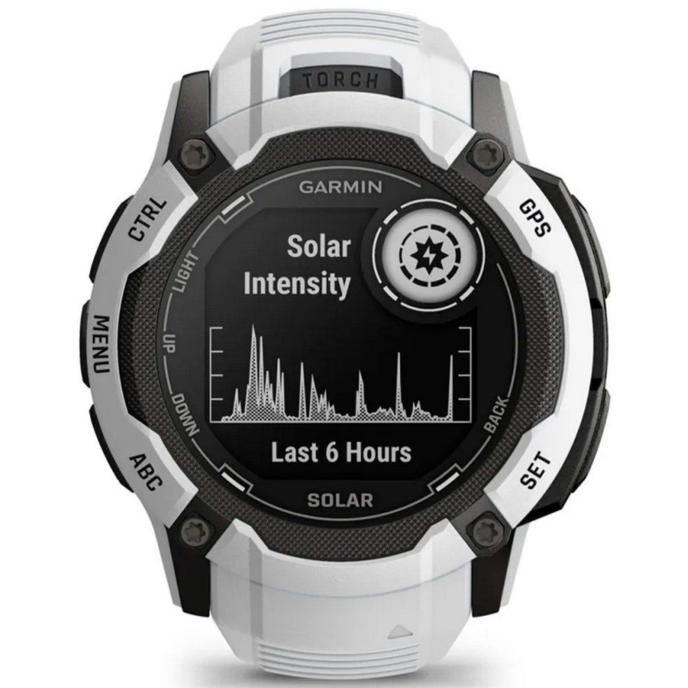 Garmin Instinct 2X Solar Whitestone, GPS смарт-годинник 010-02805-04/14