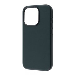 Чохол WAVE Premium Leather Edition Case with MagSafe iPhone 15 Pro Forest Green